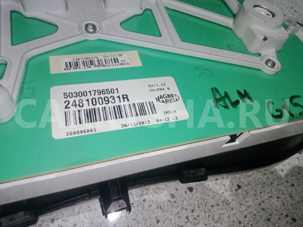 Панель приборов Nissan Almera G15 (2012—2018) Nissan Almera оригинальный номер 248100931r