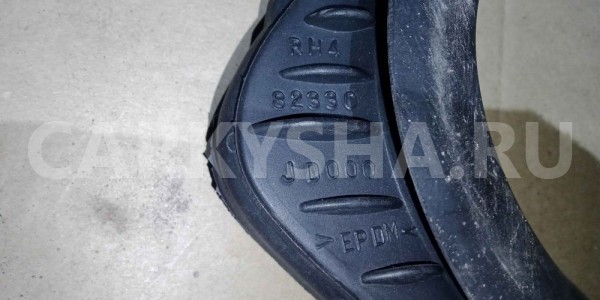 Уплотнитель стекла двери Nissan Qashqai I рестайлинг (2010—2013) Nissan Qashqai оригинальный номер 82330jd000