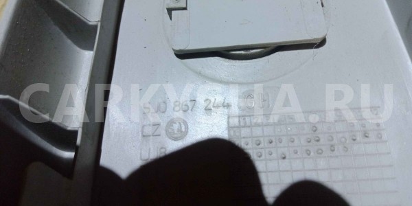 Обшивка стойки Skoda Fabia II (2007—2010) Skoda Fabia оригинальный номер 5j0867244gh