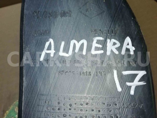 Воздуховод Nissan Almera G15 (2012—2018) Nissan Almera оригинальный номер 8200517814