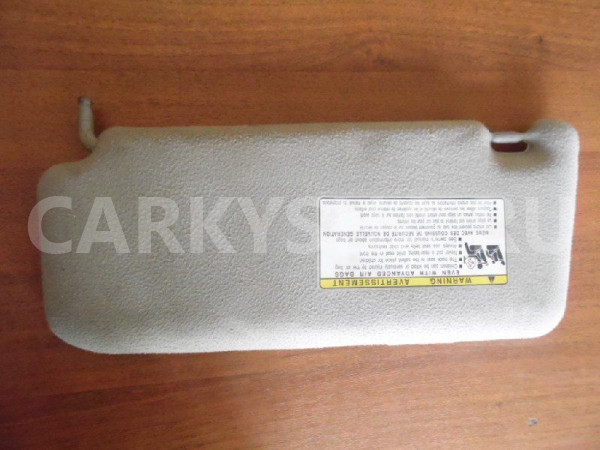 Козырек солнцезащитный Toyota Camry XV40 (2006—2009) Toyota Camry оригинальный номер 7431033A80B1