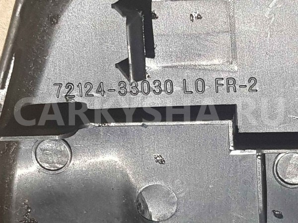 Накладка сиденья Toyota Camry XV50 рестайлинг 2 (2017—2018) Toyota Camry оригинальный номер 7212433030