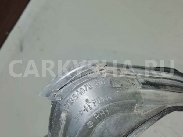 Уплотнитель стекла двери Mitsubishi Lancer X (2007—2010) Mitsubishi Lancer оригинальный номер 5735a070