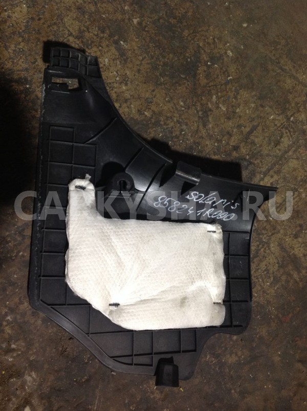Накладка порога (внутренняя) Hyundai Solaris I рестайлинг (2014—2017) Hyundai Solaris оригинальный номер 858241r000