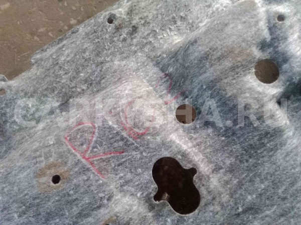 Шумоизоляция Kia Rio II рестайлинг (2009—2011) Kia Rio оригинальный номер 841201G000