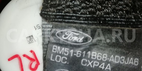 Ремень безопасности Ford Focus III (2011—2015) Ford Focus оригинальный номер BM51611B68AD3JA6