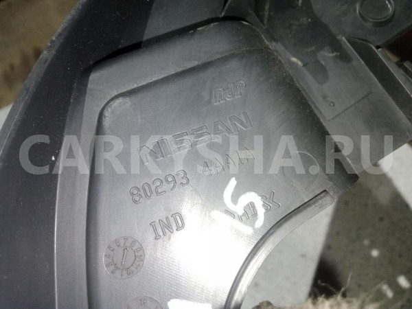 Крышка зеркала внутренняя Nissan Almera G15 (2012—2018) Nissan Almera оригинальный номер 802934aa1a