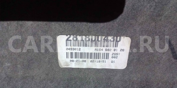 Шумоизоляция капота Mercedes-Benz M-класс W164 рестайлинг (2008—2011) Mercedes-Benz M-klasse оригинальный номер a1646820126