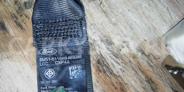 Ремень безопасности Ford Focus III (2011—2015) Ford Focus оригинальный номер BM51611B68AE3JA6