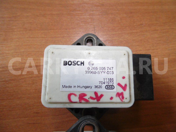 Датчик курсовой устойчивости Honda CR-V III (2006—2009) Honda CR-V оригинальный номер 39960SYY003
