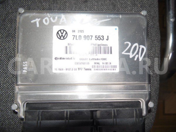 Блок управления подвеской Volkswagen Touareg I (2002—2006) Volkswagen Touareg оригинальный номер 7L0907553J