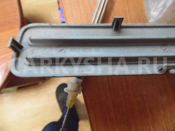 Накладка порога (внутренняя) Volkswagen Touareg I (2002—2006) Volkswagen Touareg оригинальный номер 7L0853655BELM3