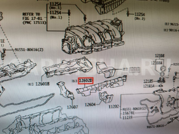 Изоляция впускного коллектора левая Lexus LS460L Lexus LS 