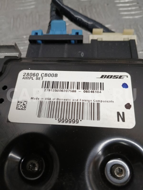 Усилитель звука Nissan Murano 