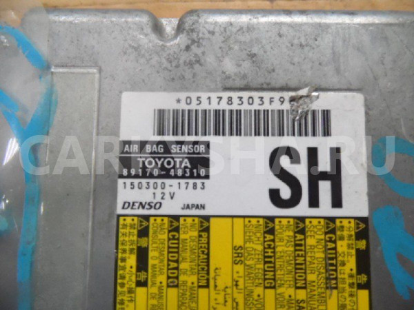 Блок управления AIR BAG Lexus RX III (2008—2012) Lexus RX оригинальный номер 8917048310