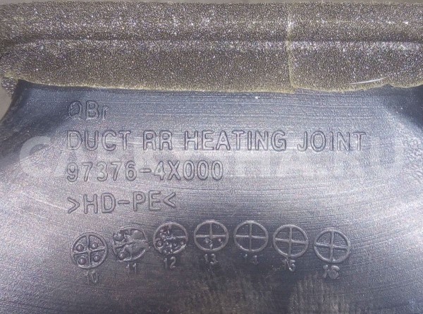 Воздуховод Kia Rio III (2011—2015) Kia Rio оригинальный номер 973764X000