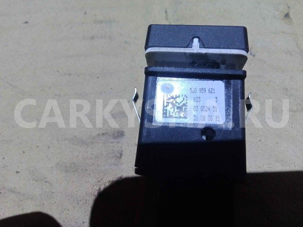 Кнопка обогрева заднего стекла Skoda Fabia II (2007—2010) Skoda Fabia оригинальный номер 5j0959621