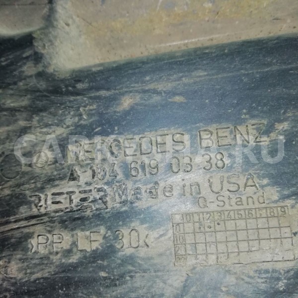 Защита антигравийная Mercedes-Benz GL-класс X164 рестайлинг (2009—2012) Mercedes-Benz G-klasse оригинальный номер a1646190338