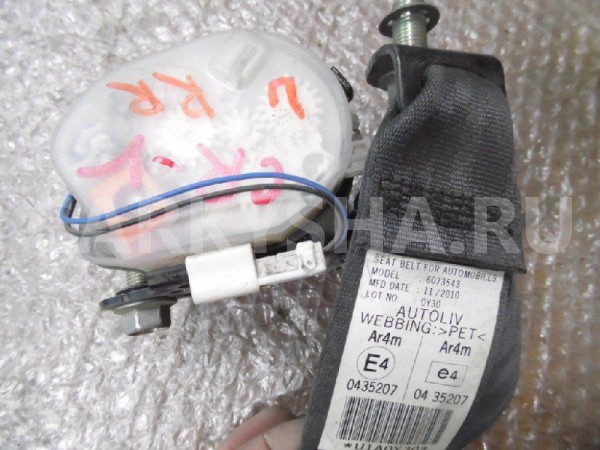 Ремень безопасности Honda CR-V III (2006—2009) Honda CR-V оригинальный номер 82850SWWG0