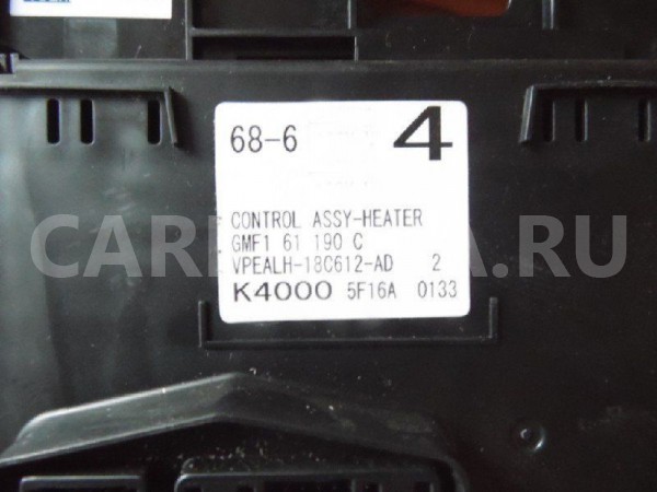 Блок управления климат-контролем Mazda 6 GJ, GL Mazda 2 оригинальный номер GMF161190C