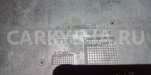 Защита антигравийная Mercedes-Benz M-класс W166 (2011—2015) Mercedes-Benz M-klasse оригинальный номер a1666800123