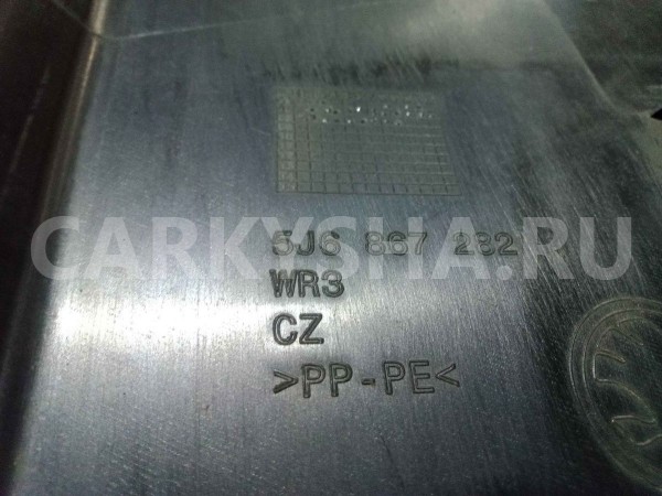 Обшивка стойки Skoda Fabia II (2007—2010) Skoda Fabia оригинальный номер 5j6867282