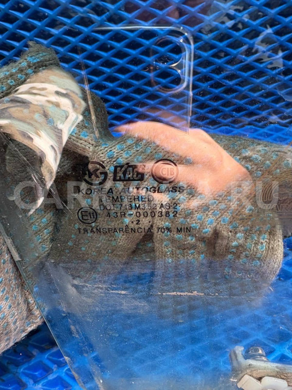 Стекло двери передней правой Hyundai Santa Fe I (2000—2012) Hyundai Santa Fe оригинальный номер 8242126000