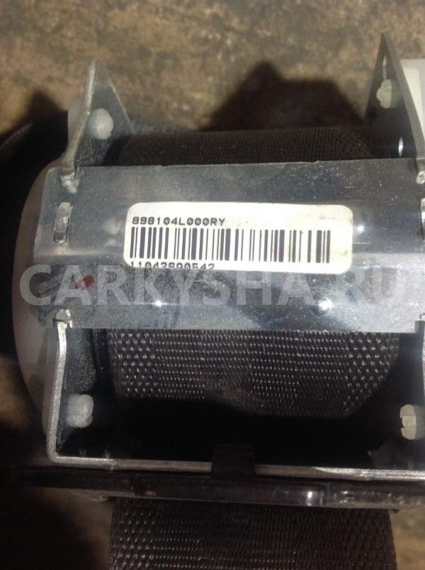 Ремень безопасности Hyundai Solaris I рестайлинг (2014—2017) Hyundai Solaris оригинальный номер 898104l000