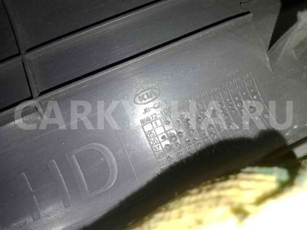 Накладка порога (внутренняя) Kia Rio II рестайлинг (2009—2011) Kia Rio оригинальный номер 858721g000