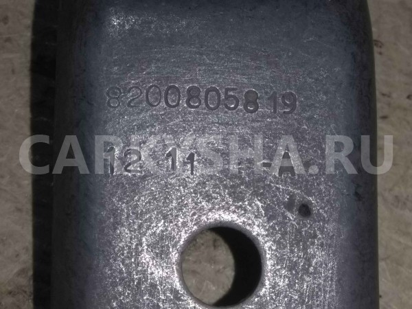 Кронштейн опоры КПП Renault Duster I (2010—2015) Renault 15 оригинальный номер 8200805819