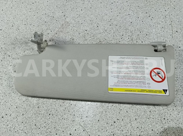 Козырек солнцезащитный Skoda Octavia II рестайлинг (2008—2013) Skoda Octavia оригинальный номер 1Z0857552BR2F4