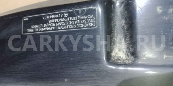 Панель передняя Mercedes-Benz M-класс W164 рестайлинг (2008—2011) Mercedes-Benz M-klasse оригинальный номер A1646200486