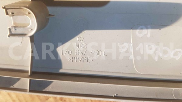 Обшивка стойки Skoda Octavia II рестайлинг (2008—2013) Skoda Octavia оригинальный номер 1z0867458l