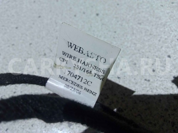Провод Mercedes-Benz M-класс W164 рестайлинг (2008—2011) Mercedes-Benz M-klasse оригинальный номер 1704712c