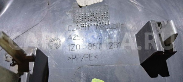 Обшивка стойки Skoda Octavia II рестайлинг (2008—2013) Skoda Octavia оригинальный номер 1z0867281