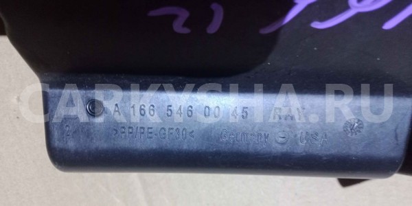 Крышка блока предохранителей Mercedes-Benz M-класс W166 (2011—2015) Mercedes-Benz M-klasse оригинальный номер a1665460045