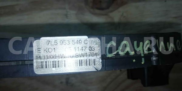 Блок электронный Porsche Cayenne I рестайлинг (2007—2010) Porsche Cayenne оригинальный номер 7l5953549c