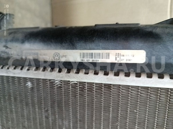 Радиатор основной Skoda Octavia II рестайлинг (2008—2013) Skoda Octavia оригинальный номер 1k0121251bn