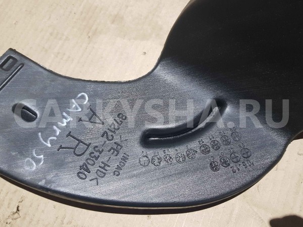 Воздуховод Toyota Camry XV50 рестайлинг 2 (2017—2018) Toyota Camry оригинальный номер 8721233040