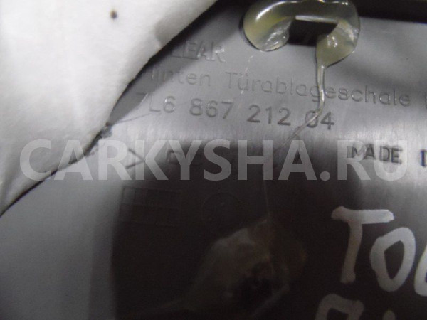 Обшивка двери Volkswagen Touareg I (2002—2006) Volkswagen Touareg оригинальный номер 7L686721204