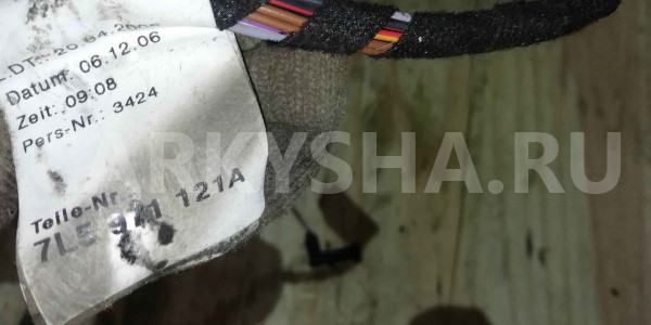 Проводка двери Porsche Cayenne I рестайлинг (2007—2010) Porsche Cayenne оригинальный номер 7l5971121a