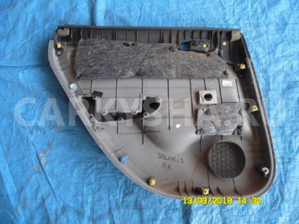 Обшивка двери Hyundai Solaris I (2010—2014) Hyundai Solaris 