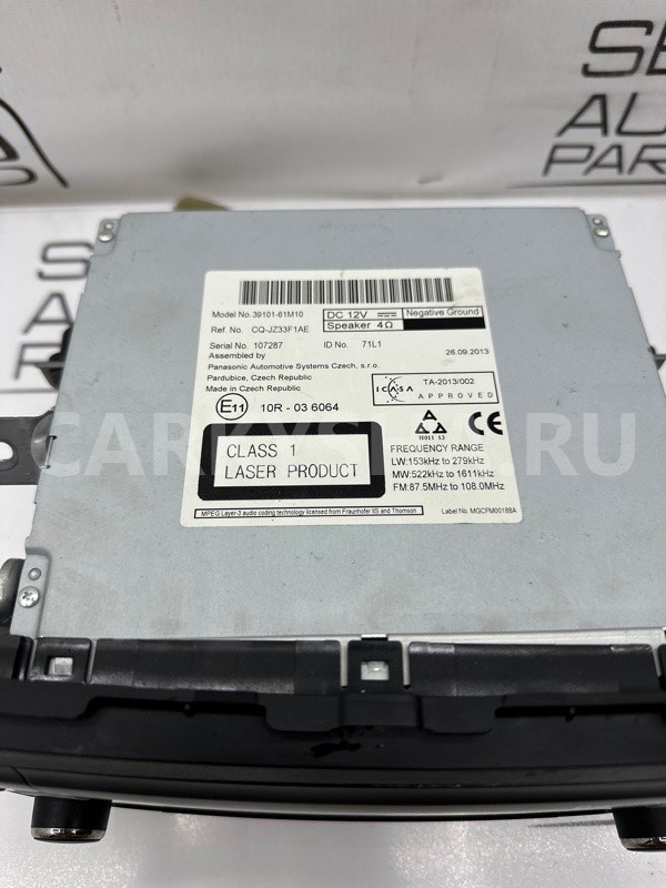 Магнитола Suzuki SX4/S-Cross M16A 2013 Suzuki SX4 