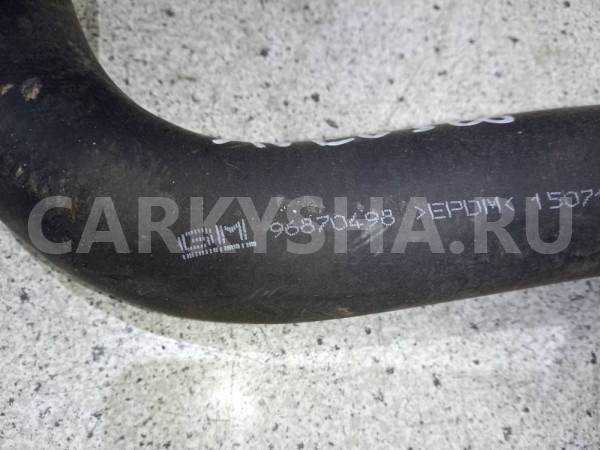 Патрубок радиатора Chevrolet Aveo II (2011—2020) Chevrolet Aveo оригинальный номер 96870498