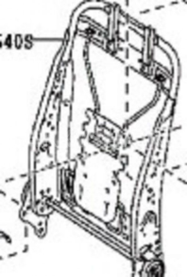 Кронштейн Toyota Camry XV50 рестайлинг 2 (2017—2018) Toyota Camry оригинальный номер 7163033130