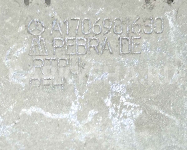 Заглушка Mercedes-Benz SLK-класс R170 (1996—2000) Mercedes-Benz SLK-klasse оригинальный номер A1706981630