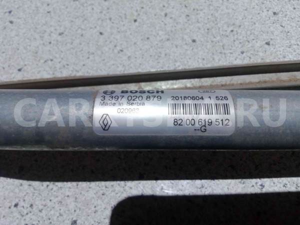 Трапеция стеклоочистителей Renault Duster I рестайлинг (2015—2021) Renault 15 оригинальный номер 8200619512