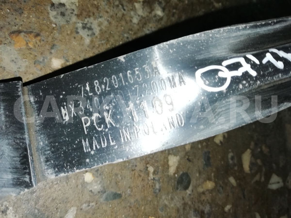 Лента крепления бензобака Audi Q7 4L (2005—2009) Audi 200 оригинальный номер 7L8201653A