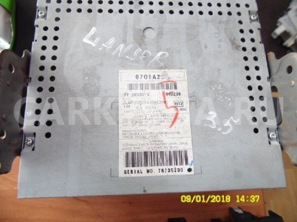 Магнитола Mitsubishi Lancer X (2007—2010) Mitsubishi Lancer 