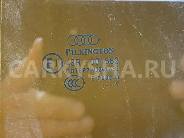 Стекло задней правой двери Audi Q7 4L Audi 200 оригинальный номер 4L0845206A